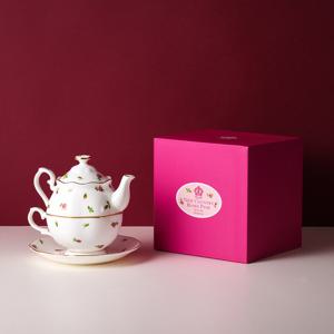 [로얄알버트]뉴황실장미 티포원 (화이트)