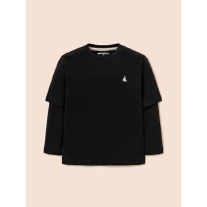 [TAG 59000원][빈폴키즈] 그래픽 레이어드 긴팔 티셔츠  블랙 (BI5941U035)