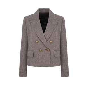 샤트렌 더블 버튼 자켓_HCCWJK108