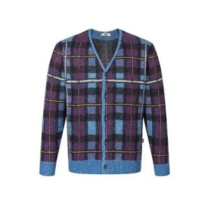 [닥스(셔츠)][메세지카드+사은품]FW 울혼방 모헤어 체크 가디건 DLW1SWCD102-B1