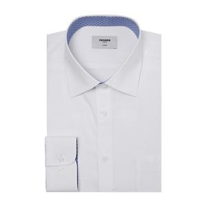 [레노마셔츠]일반핏/긴소매/모달 필라필 스판/카라.소매 안 배색