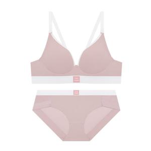 드리밍 볼륨 노와이어 햄팬티 세트_미스티로즈