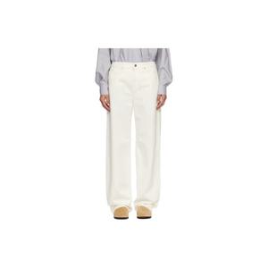 26 SS 막스마라 여성 화이트 미르나 데님 진 252118F087014