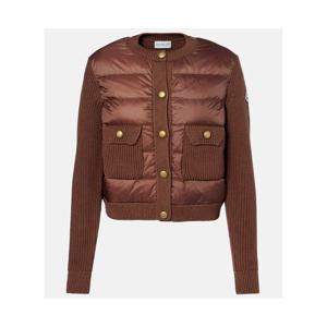 몽클레어 울 트리밍 다운 재킷 P01098729