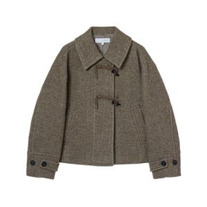 [올리브데올리브]토글 장식 숏기장 핸드메이드 코트 OW5XHA54