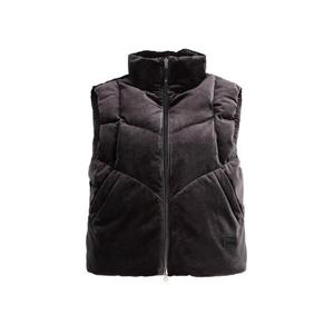 휠라 여성 벨벳 볼륨 다운베스트 FS254DV02F001-006