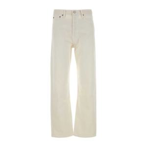 에이골디 하이웨이스트 스트레이트 화이트 진 A069J1183 FRTCO