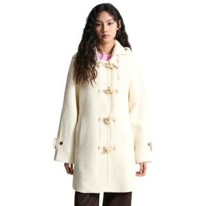 [타미진] T32F7WJC30TWL1 여성 후디 탈부착 울 혼방 더플 코트