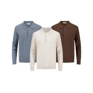 [에디션]울혼방 베이직 카라 니트 3종 NEF4ET1921