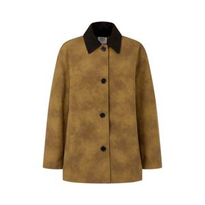 [톰보이]카라 배색 신세틱 스웨이드 점퍼 9105461118