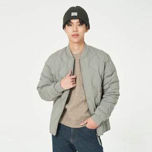 [잠뱅이]남성) 항아리 퀼팅 중경량 다운점퍼 AN4WWW703-LK