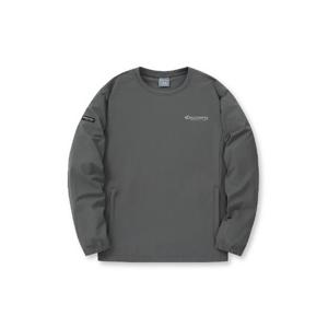 디스커버리긴팔티 BQK DWTR38044-GRD 여성 우븐 에센셜 트레이닝 맨투맨