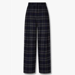 톰보이  체크패턴 원턱 울팬츠 (9105431208)