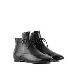 26 SS 조르지오아르마니 레더 앵클 부츠 X1M412XF791 TP444682842