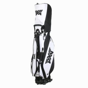 피엑스지골프캐디백 TQK PIFPU8203-94 8.5 ESSENTIAL HYBRID STAND BAG BK/WH