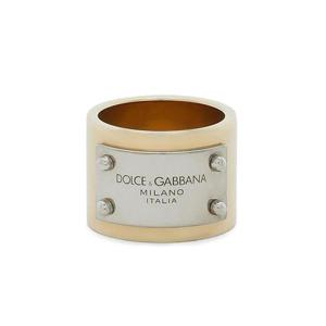 돌체앤가바나 인그레이빙 로고 링 WRP6T3W1111