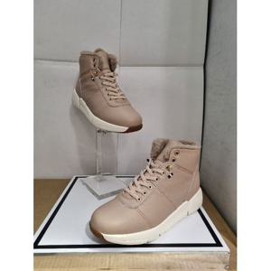 [에스콰이아]MARIO여성 발편한 밴딩끈 털까래 퍼 부츠YAAWBS604PI