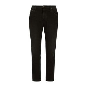 26 SS 돌체앤가바나 로고 아플리케 테이퍼드 진 GYJDADG8HW4 TP432471031