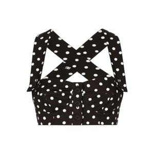 26 SS 돌체앤가바나 폴카 도트 코르셋 탑 F78IUTHS5R7 TP432034059