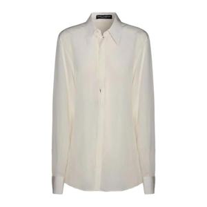 26 SS 돌체앤가바나 히든 버튼 실크 셔츠 G5JL8TFU1AR TP432477223