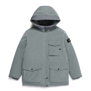 [내셔널지오그래픽 (행사)]에어로윙 아웃 포켓 야상 후디 덕 다운 점퍼 N224MDW140