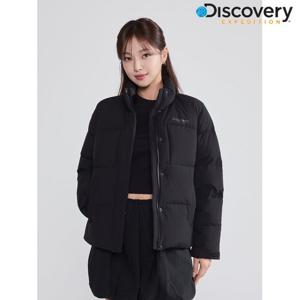 [디스커버리] 여성 레스터G 하이넥 구스다운 숏패딩 DWDJ64056-BKS