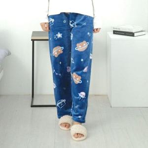 겨울 잠옷 파자마 홈웨어 수면잠옷 우주곰 수면바지 극세사