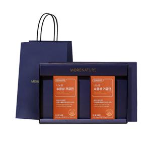 [선물세트] 모어네이처 나노셀 수용성 강황 커큐민 2박스 (선물상자+쇼핑백)
