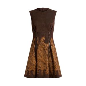 26 SS 에트로 레이스업 페이즐리 프린트 미니 드레스 WROF0004AP357 TP440757472