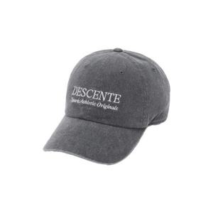 데상트 공용 스포츠 베이직 워딩 볼캡 BP323UCP72-CHC0