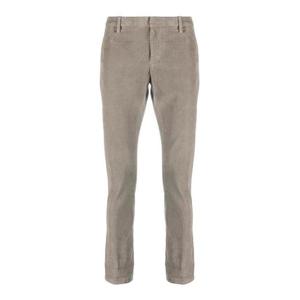 돈답 스트레이트 팬츠 UP235VS0028027 Brown