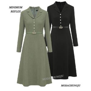 [미니멈]MD 카라 플레어 원피스  MD MYDAWO0620_CJ