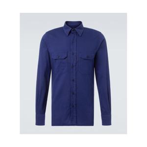 톰포드 코튼 리넨 드릴 셔츠 P01097213