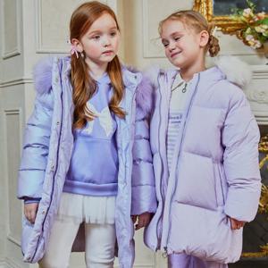 [로엠걸즈(아동)]파스텔 다운패딩점퍼 RGJD24T1C