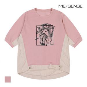 [미센스][미센스] 배색디자인 반팔 티셔츠_MB43TSMG03Z (P003740