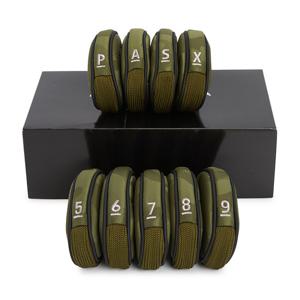 마크앤로나 골프 아이언 헤드커버 세트 MLS 5C SH06 KHAKI