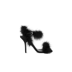 26 SS 모스키노 페더 장식 샌들  MA1649AC1OM41 TP447786285