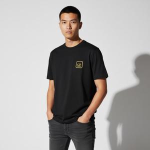 CP COMPANY MERCERIZED JERSEY LOGO GRAPHIC T-SHIRT (16CLTS046A 006370W 999) (머서라이즈드 저지 로고 그래픽 티셔츠)