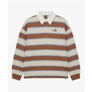 노스페이스 NT7TR57C 남성 이지온 스트라이프 폴로 티셔츠 CAMEL 255981