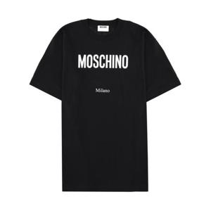 모스키노 반팔 티셔츠 07130241 1555 BLACK