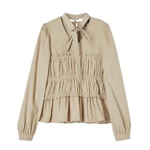 [랩]코듀로이 스모킹 타이블라우스 AR4WBA62