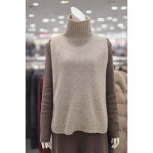 [트리아나]하이넥 울 니트 조끼 AL4VA14