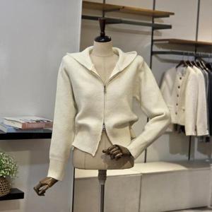 [반에이크]  VB5ZKCM306Z_후드 집업 가디건