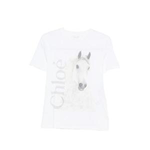 끌로에 반팔 티셔츠 CH26SJH11802 101 WHITE