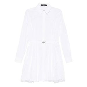 베르사체 미디 원피스 10226201A13878 1W000 WHITE