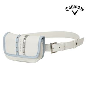 캘러웨이 2026 우먼스 스타웨이 여성용 골프 벨트백 화이트/블루