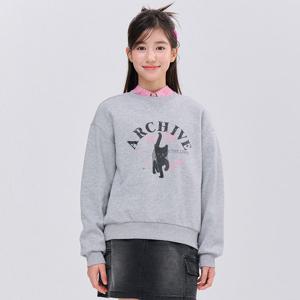 [오션스카이] 여아 캐릭터 그래픽 맨투맨 티셔츠-FAJG5155B0B