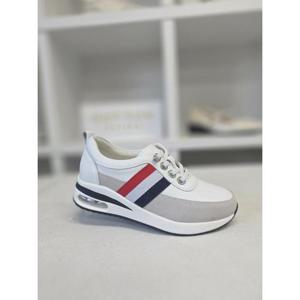 노튼 세이브존06 크라운 여성 가죽 밴딩 스니커즈 운동 C-3J37