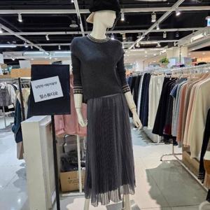 밀스튜디오 DP02 보들보들 허리밴드주름스커트 LS2SKS103