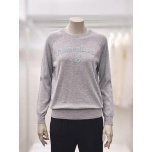 프렐린 세이브존02 레터링 라운드넥 니트 RWP261030